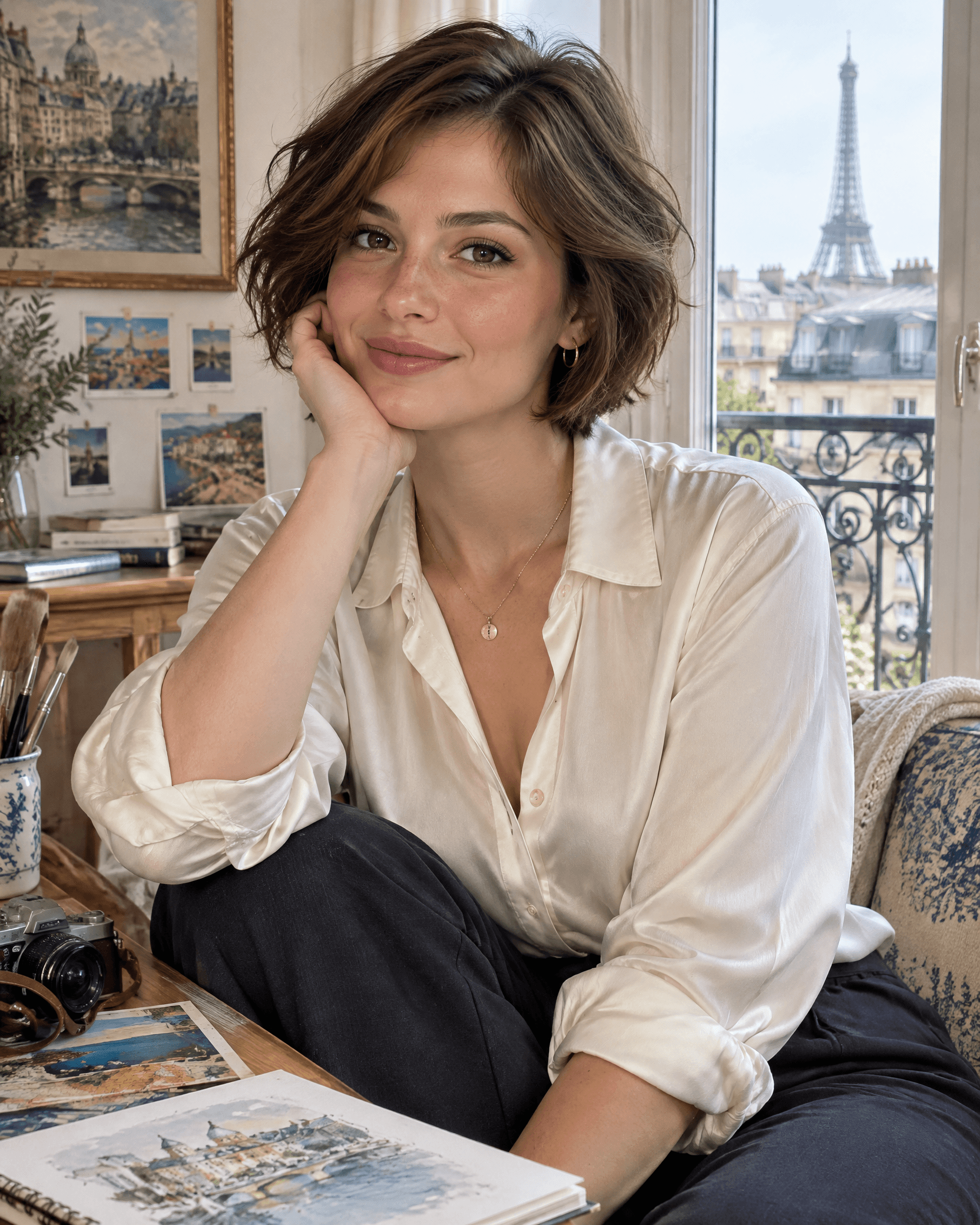 Élya Martin, AI-CREATED CHARACTER